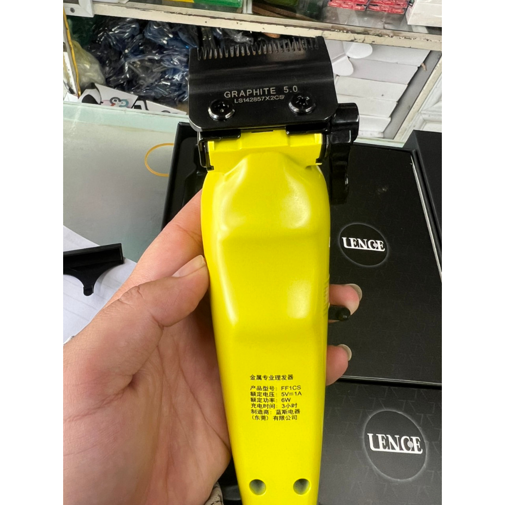 Tông Đơ Cắt Tóc Cao Cấp LENCE Pro Yellow