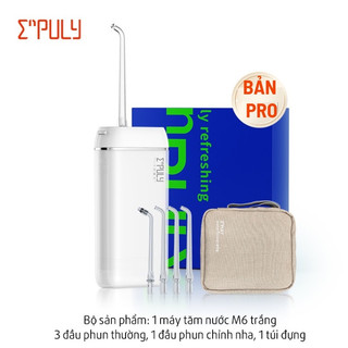 Pro | máy tăm nước xiaomi enpuly m6 plus - máy tăm nước xiaomi enpuly ml8 chống nước ipx7, bình chứa nước lớn 250ml - ch