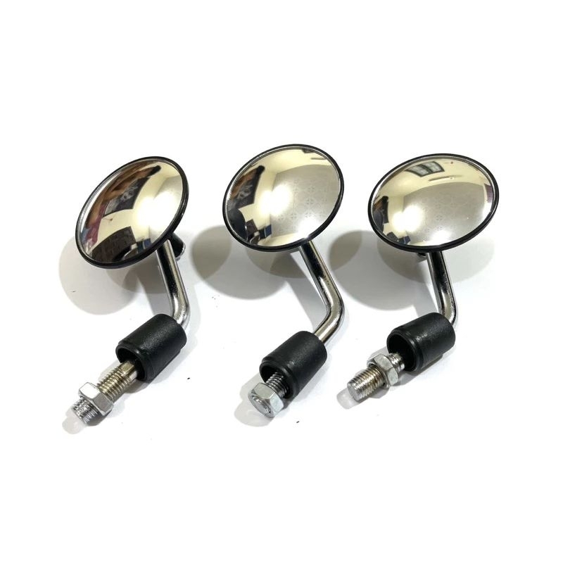 Gương Xe Máy Mini Đường Kính 6cm Thu Chân Ngắn Gọn
