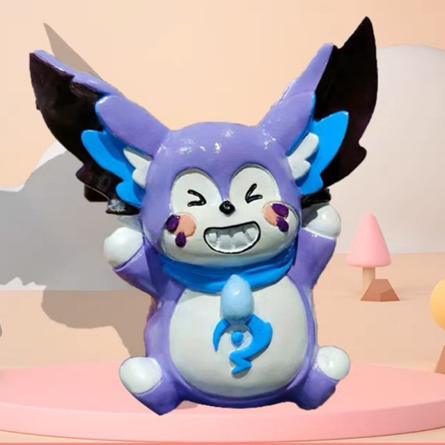 [ MUA 1 TẶNG 1 MINI ] Tượng Thạch Cao ( tô màu ) Glory Mengqi Siêu Cute