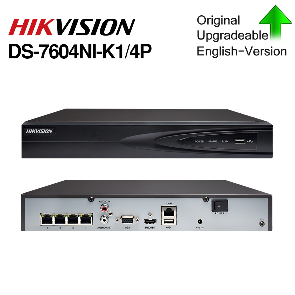 Đầu ghi hình camera IP 4 kênh HIKVISION DS-7604NI-K1(C)