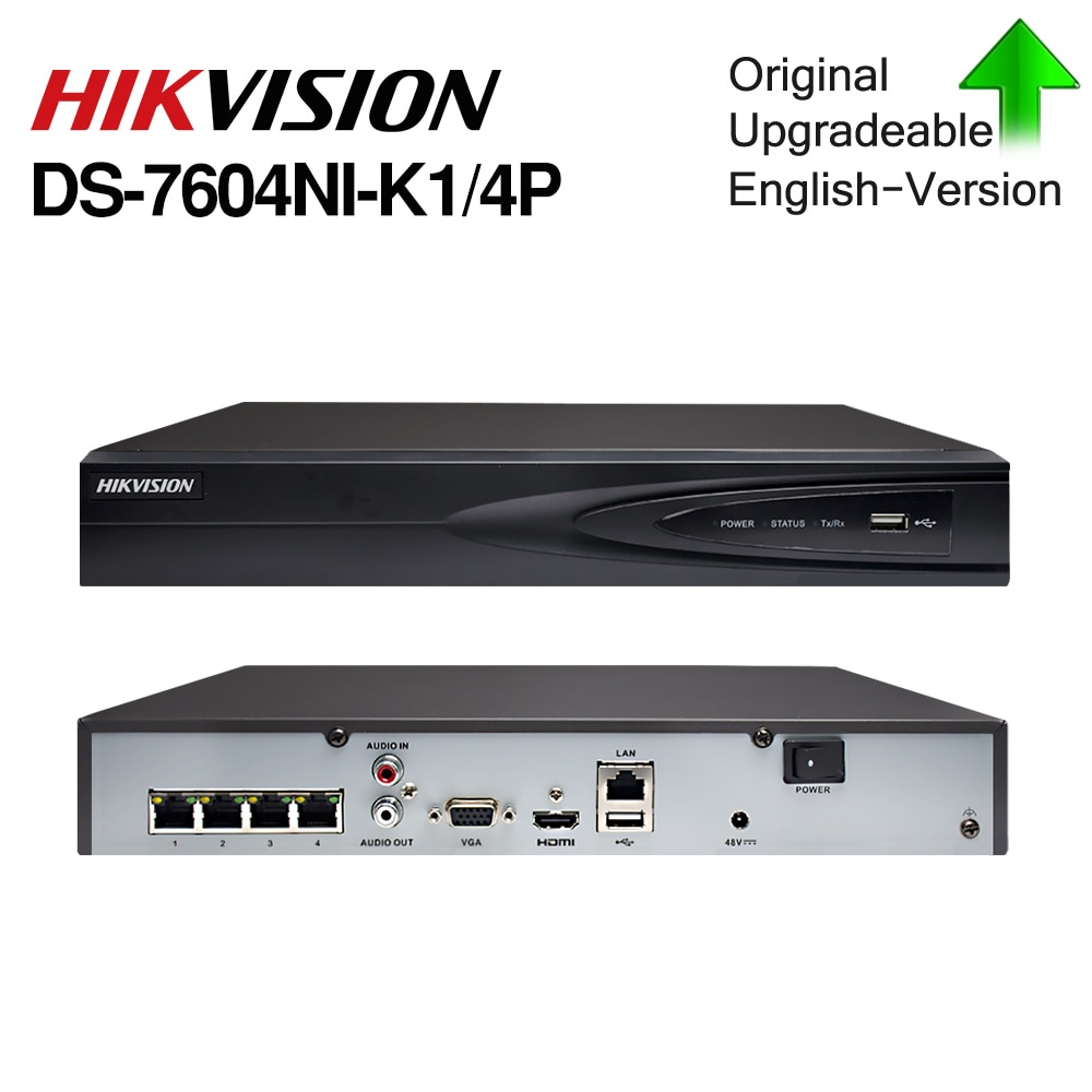 Đầu ghi hình camera IP 4 kênh HIKVISION DS-7604NI-K1