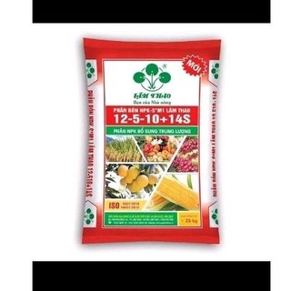 Phân lân npk lâm thao bón thúc rau, hoa, quả 12-5-10