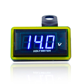 Đồng hồ đo volt ắc quy có pat chân gương