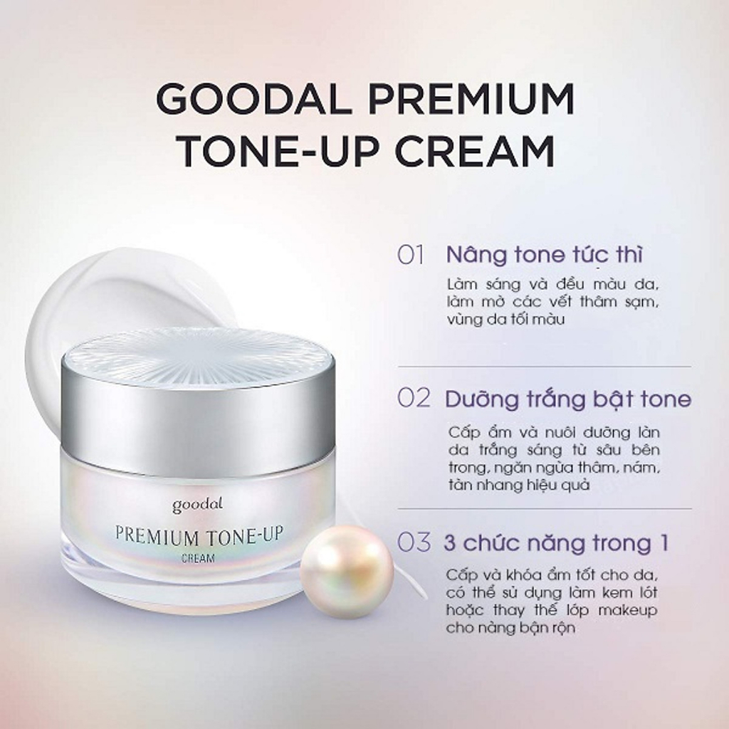 Kem Dưỡng Goodal Premium Snail Tone Up Cream Ốc Sên Dưỡng Trắng 30ml(MẪU MỚI) | BigBuy360 - bigbuy360.vn
