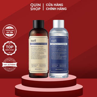 Nước Hoa Hồng Không Mùi, Có Mùi Dear, Klairs Supple Preparation Unscented Facial Toner