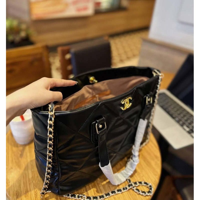 Túi công sở chen nồ trần trám  size35 3màu