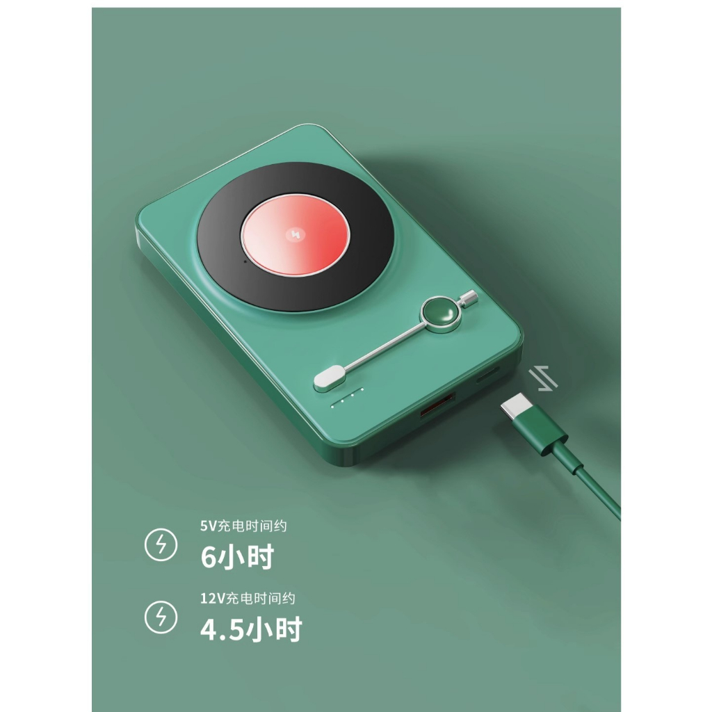 Sạc Dự Phòng Không Dây Dung Lượng 10.000mAh