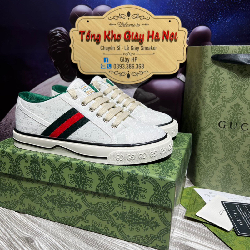 GIÀY THỂ THAO SNEAKER GUCC.I TENISS QUẢNG CHÂU FULL PK