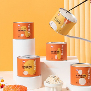 Ruốc gà HIPPIDOG cho cún mèo giúp thú cưng ngon miệng, thức ăn vặt cho mèo - Hủ 100gr