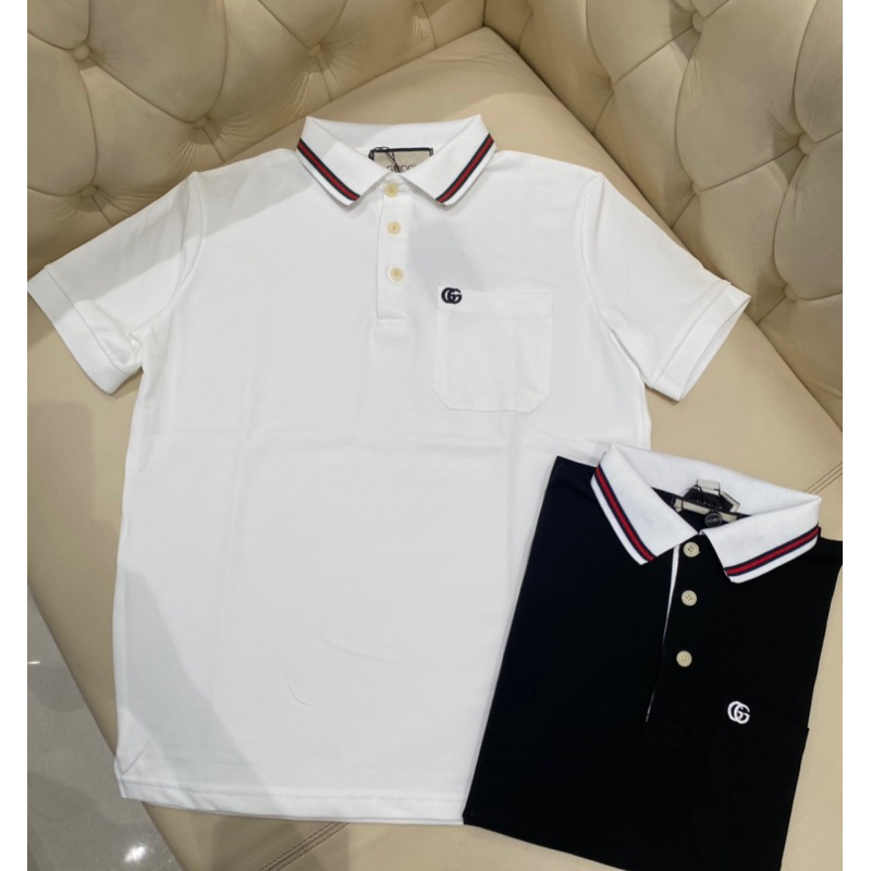 Áo Polo Nam Trơn Viền G.C Phối Cổ Màu Siêu Đẹp - Áo Polo Nam G.C Lịch Lãm
