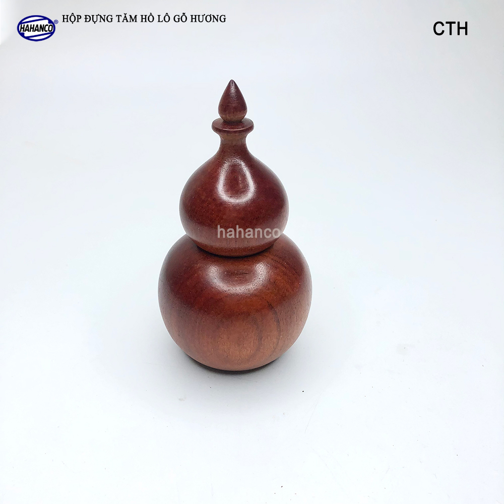 Lọ đựng tăm gỗ Hương - Hình hồ lô - Tinh Tế Sang Trọng Trang trí bàn ăn - DUCTUANSTORE