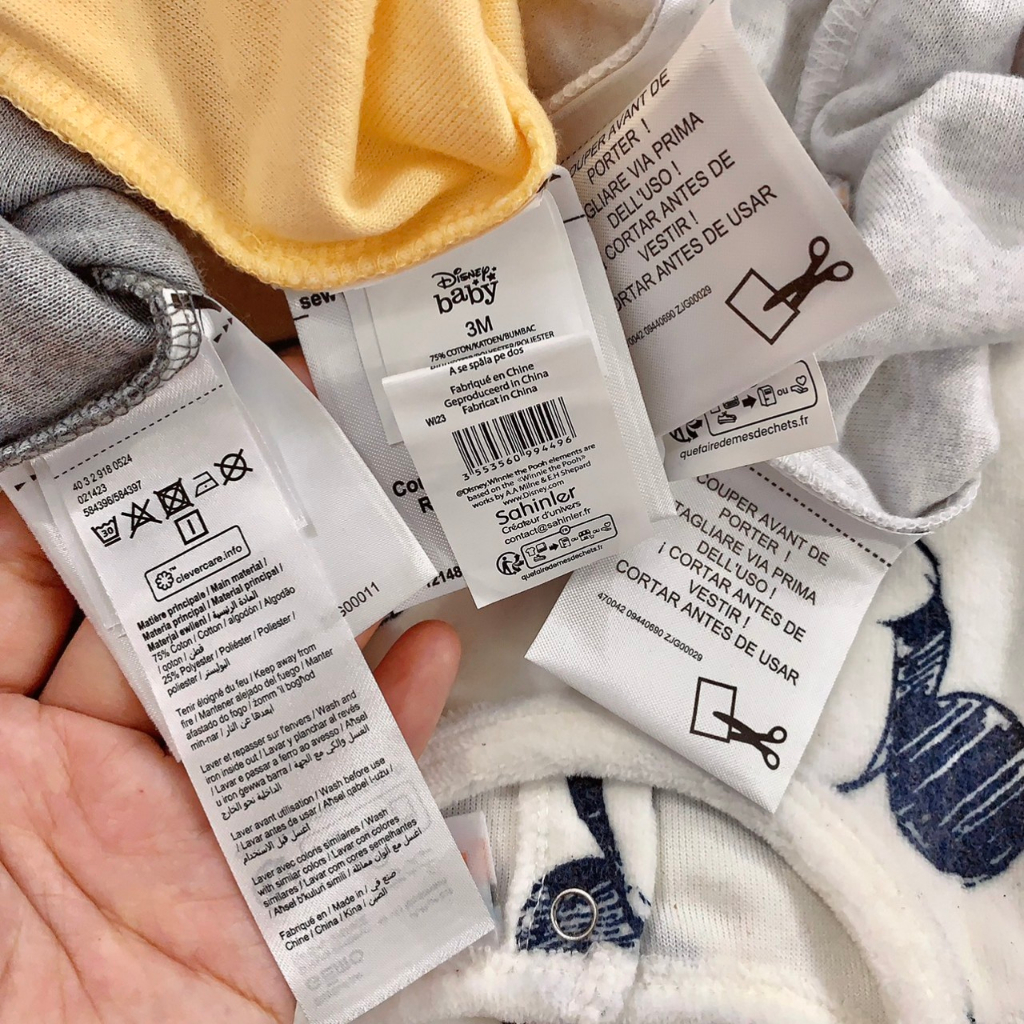 Body sleep nỉ nhung Dis.ney liền tất xuất dư xịn cho bé, chất nhung mềm siêu mướt