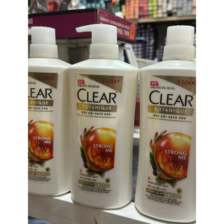 Dầu gội clear thảo dược sạch gàu - 650g ngăn gàu