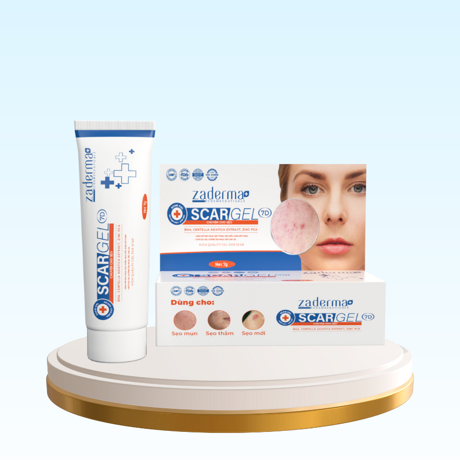 Gel ngừa mụn Zaderma giảm mụn dưỡng da Ance Gel 24h mờ sẹo ngừa thâm nám 20g