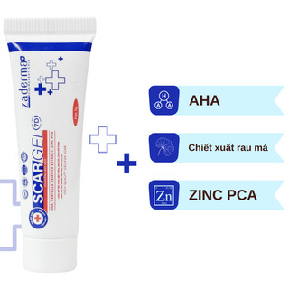 Gel mờ sẹo Zaderma Scar Gel 7d