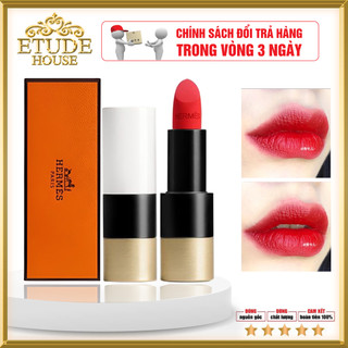 Son Hermes rouge siêu xinh, son thỏi lì Hermes chính hãng, có độ bám lâu lên tới cả ngày. etudehouse