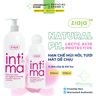 Dung dịch vệ sinh phụ nữ Intima Ziaja cho da nhạy cảm