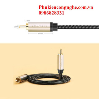 Cáp Coaxial Digital Audio Video 1m Ugreen 20736