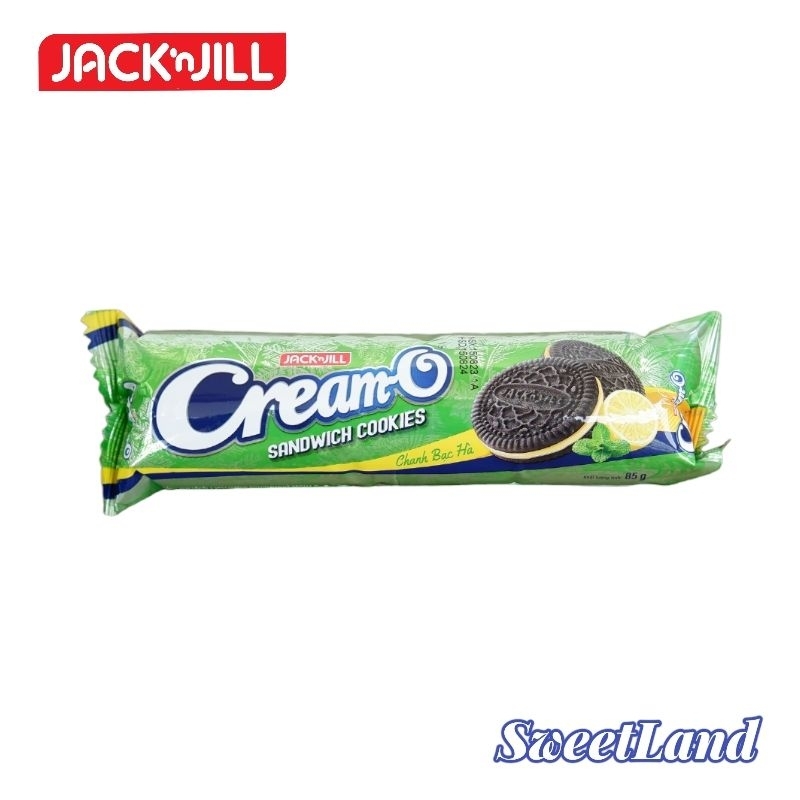 Bánh quy nhân kem Cream O thanh 85g đủ vị