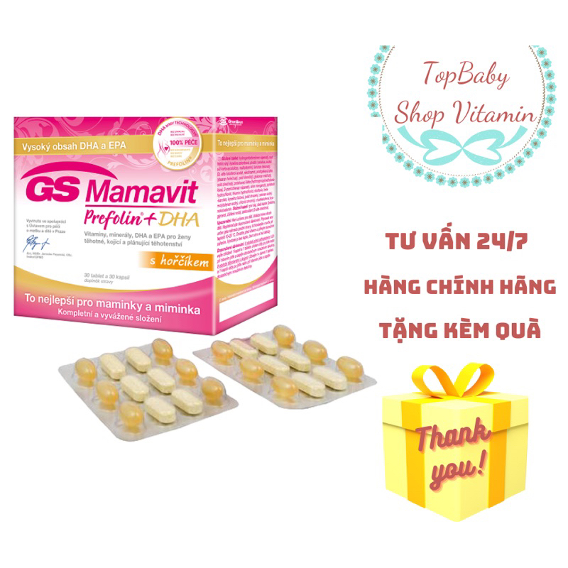 Bổ bầu MamaVit bổ xung vitamin và DHA