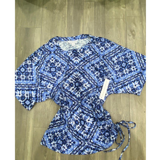 Áo thun croptop rút dây eo Cotton mềm mịn 60