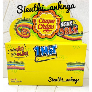 Hộp 12 Thanh Kẹo Dẻo Hương Trái Cây Chupa Chups 1 Mét