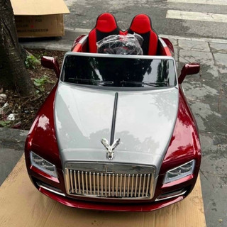 Xe Ô Tô Điện Siêu Xe Rolls Royce BJQ-819 cho bé (Bản Cao Cấp Ghế Da + Sơn Tỉnh Điện )