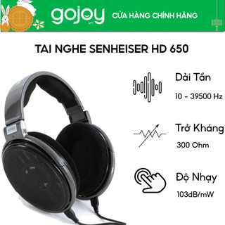 Tai nghe chụp tai open-back sennheiser hd 650 có dây - bảo hành 2 năm