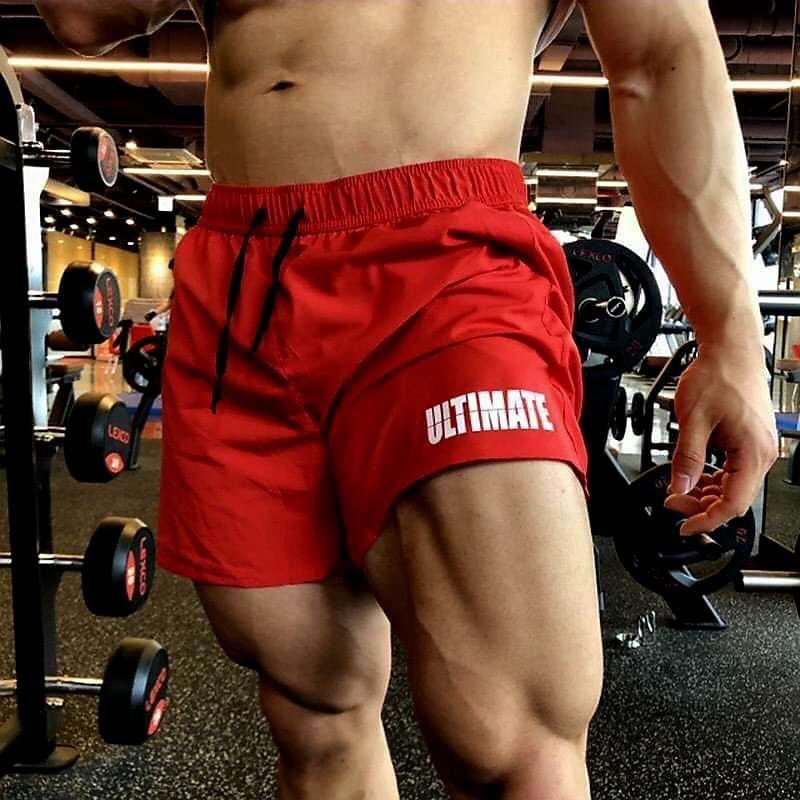 Quần Đùi Nam ULTIMATE, Quần Short Nam, Chất Vải Gió Mềm, Tập Gym, Chạy bộ.. Thiết Kế Thể Thao, Năng Động