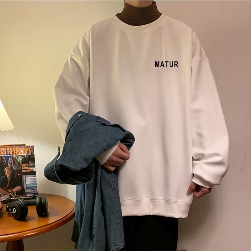 Áo sweater nam nữ form rộng , áo swt nam nữ nỉ bông unisex SWT01