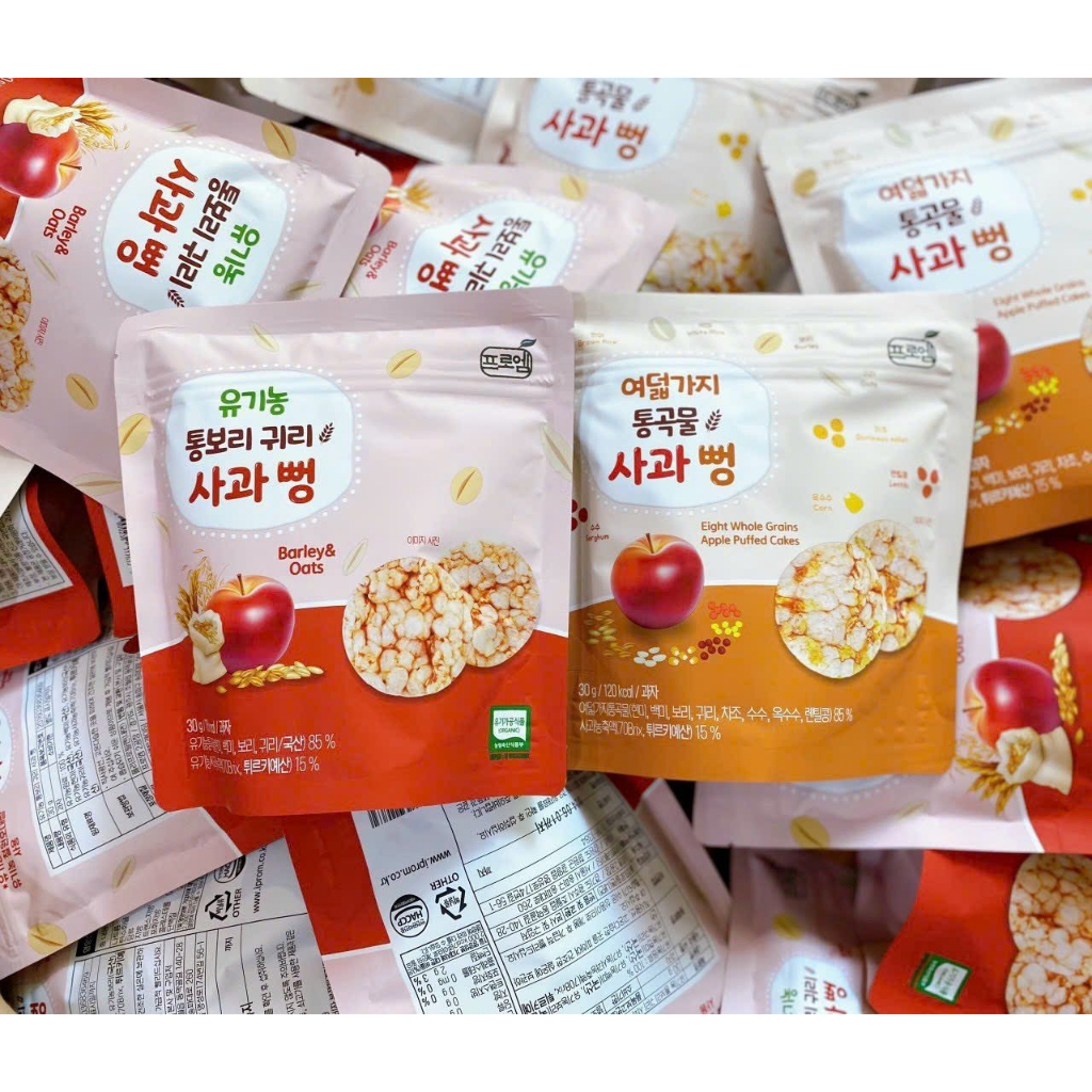 Bánh bỏng Táo Mom's care 30g date 8/2024