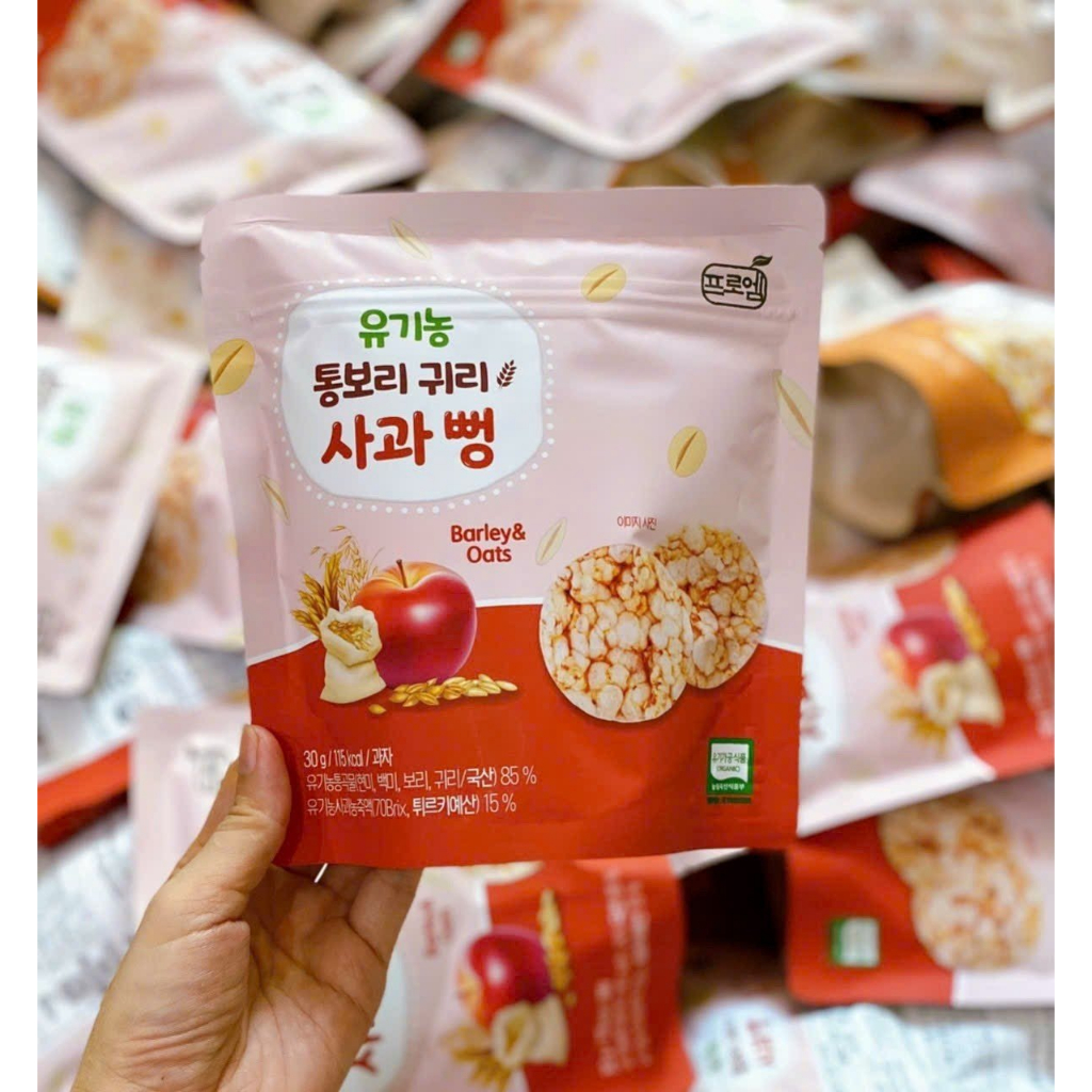 Bánh bỏng Táo Mom's care 30g date 8/2024