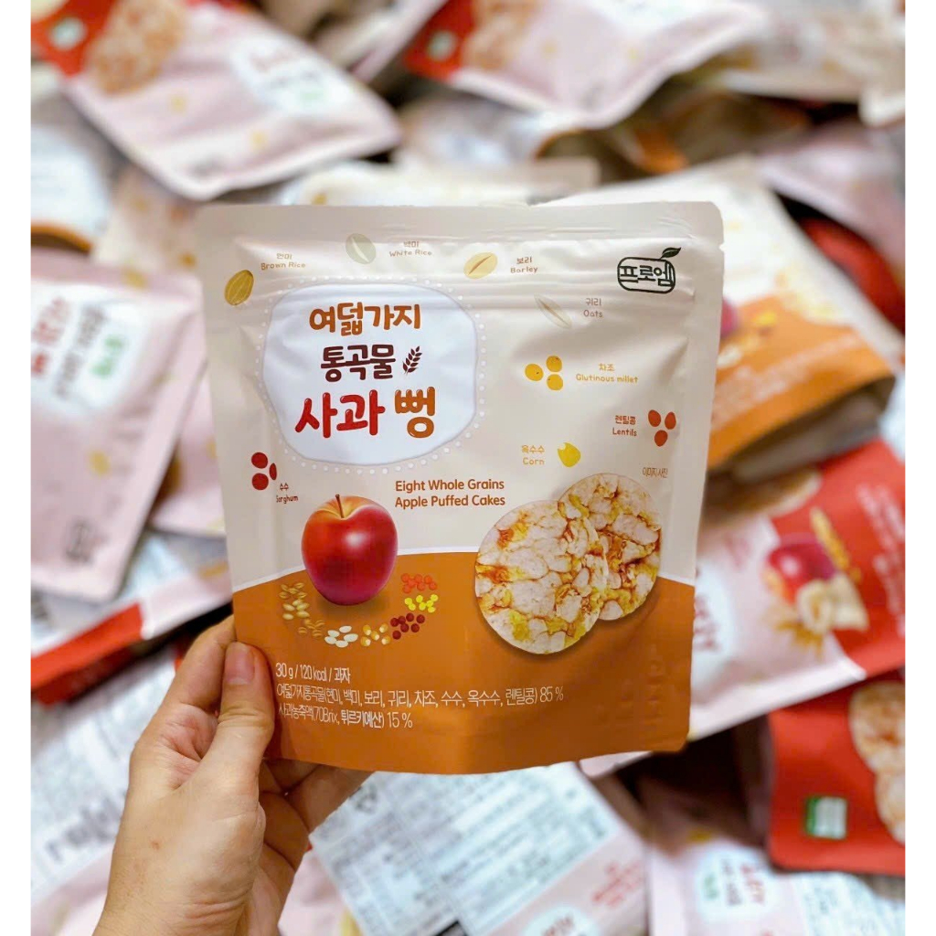 Bánh bỏng Táo Mom's care 30g date 8/2024