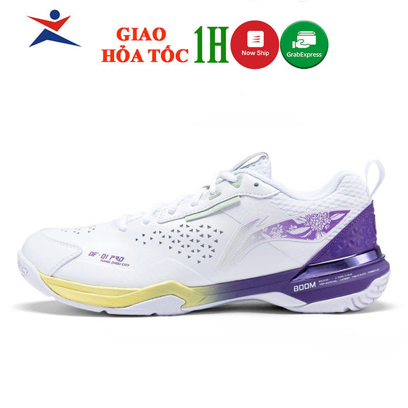 Giày cầu lông lining chính hãng mẫu mới AYAT005-6 màu trắng dành cho nữ