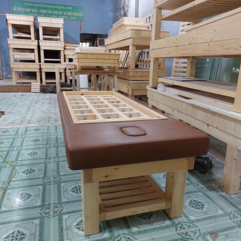 Thanh Lý Giường Nệm Đá Muối Himalaya 12 và 21 Viên Mới 100%.