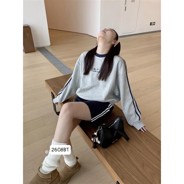 Bộ Nỉ Nữ Thun Co Giãn 2608BT