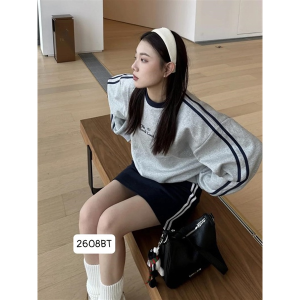 Bộ Nỉ Nữ Thun Co Giãn 2608BT