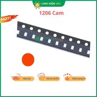 LED dán 1206 màu cam 10 chiếc chất lượng cao linhkienhec