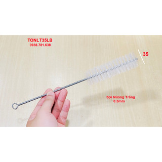 Chổi cước thông ống sợi Nilong trắng 35mm
