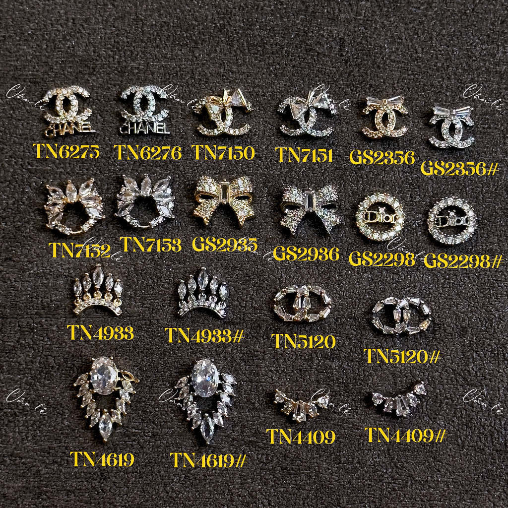 Phụ Kiện Charm Đá Đính Móng Nail Móng Xinh