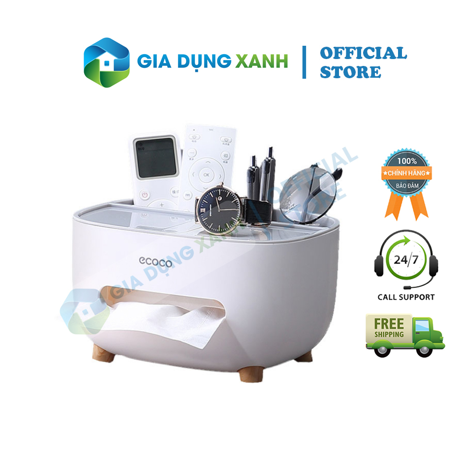 Hộp Giấy Để Bàn, Hộp Để Đồ Đa Năng ECOCO E2009