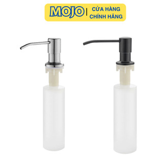 Bình đựng nước rửa chén inox304 gắn được với mọi chậu rửa bát tiện lợi dung tích lớn 500ml mojo