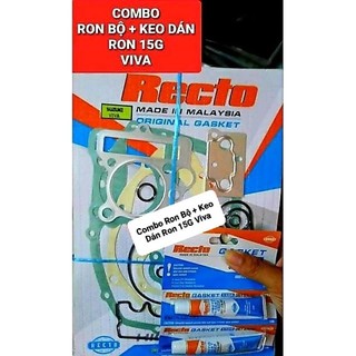 Combo ron máy + keo dán ron suzuki viva/viva fi/viva 125 recto malaysia