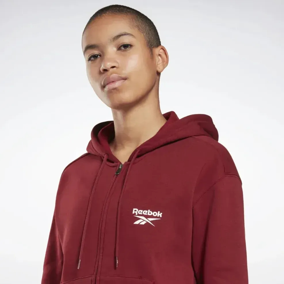 REEBOK ÁO NỮ IDENTITY ZIP-UP HOODIE HI3846