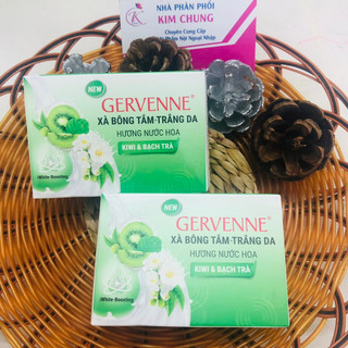 Cục xà bông tắm trắng da hương nước hoa GEVENNE 90g