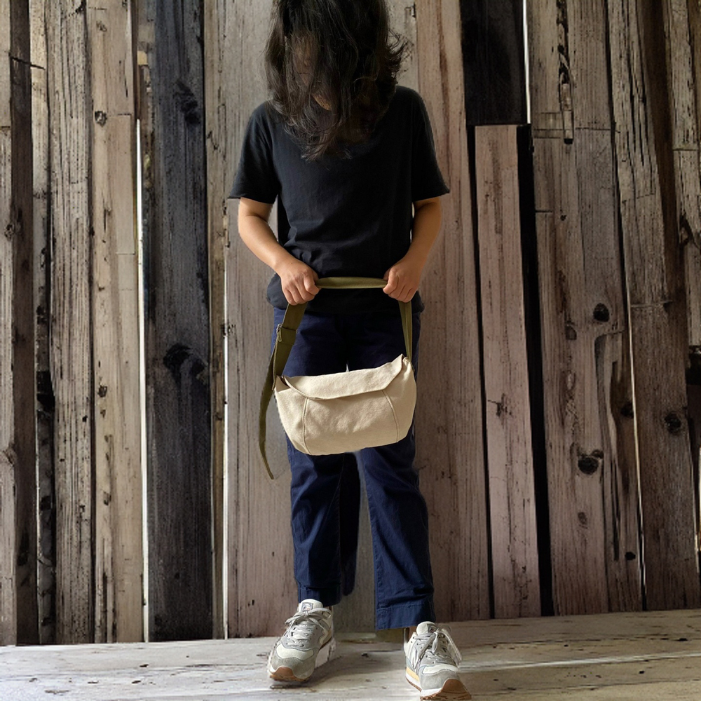 Túi đeo chéo nam nữ canvas Ông ba bị by Loaf Design