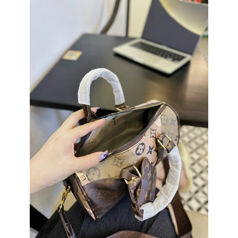 Túi trống set LV bản dây to chắc chắn hothit sz 24