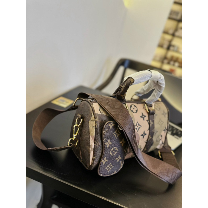 Túi trống set LV bản dây to chắc chắn hothit sz 24