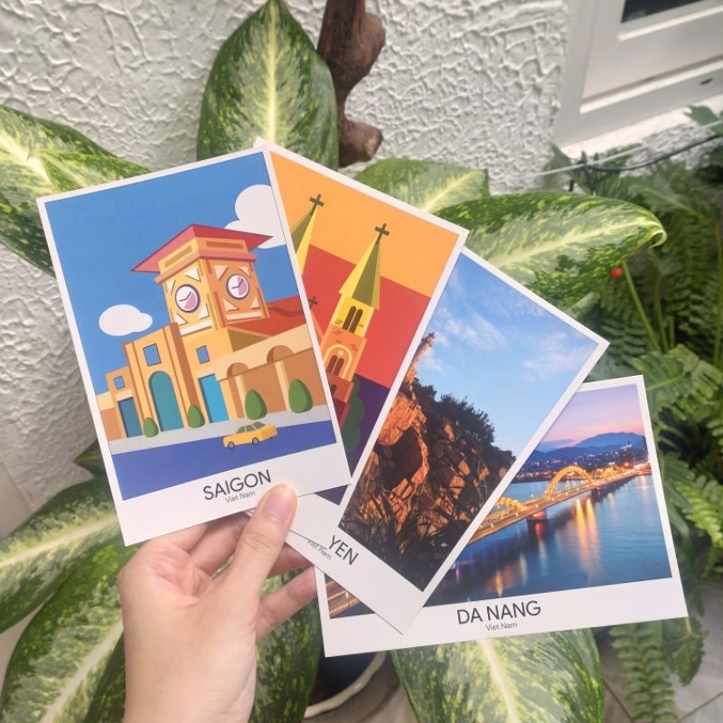 Postcard  - Bưu thiếp địa danh Việt Nam